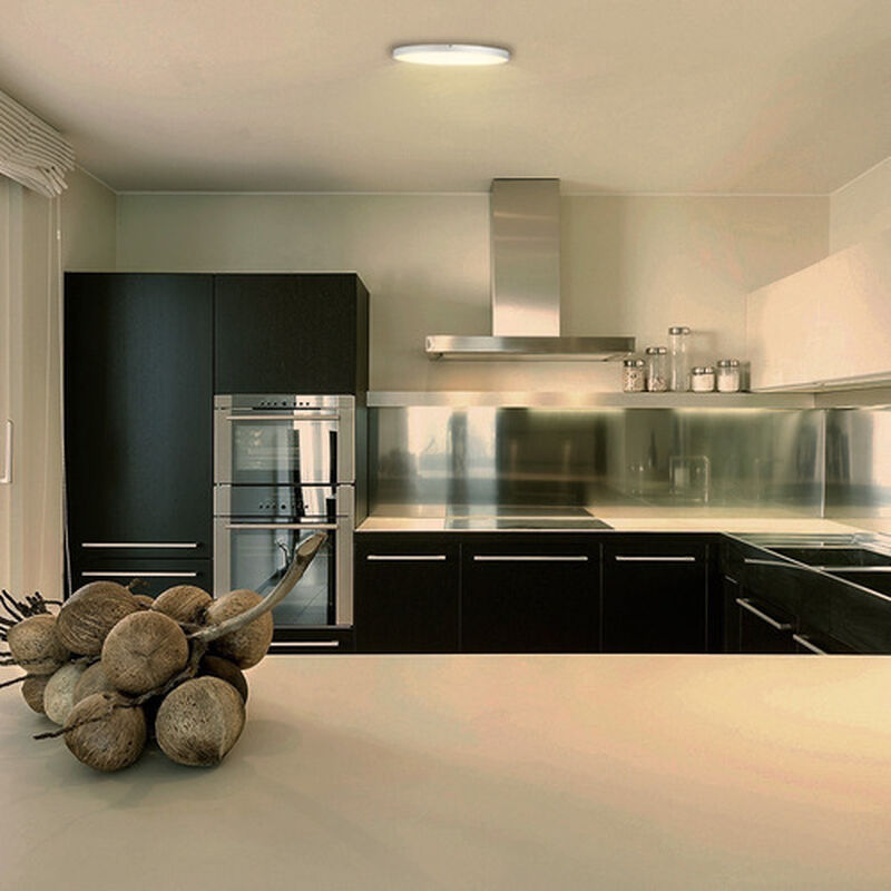 Lampara Plaf&oacute;n Interior  Satinado 9w Luz Suave ... image number null