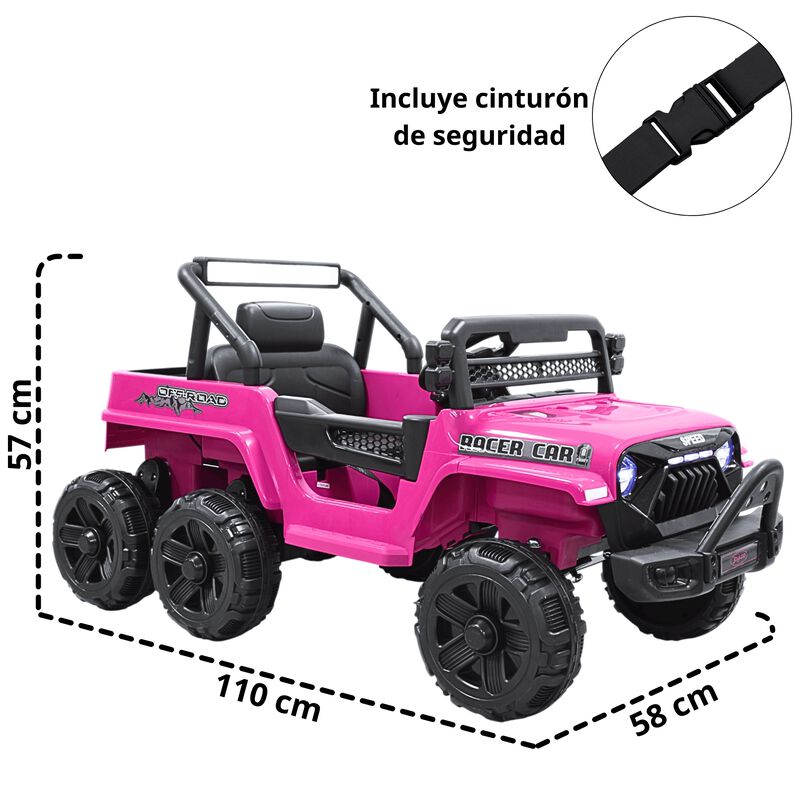 Camioneta Montable El&eacute;ctrica 4x4 para Ni&ntilde;os Blu... image number null