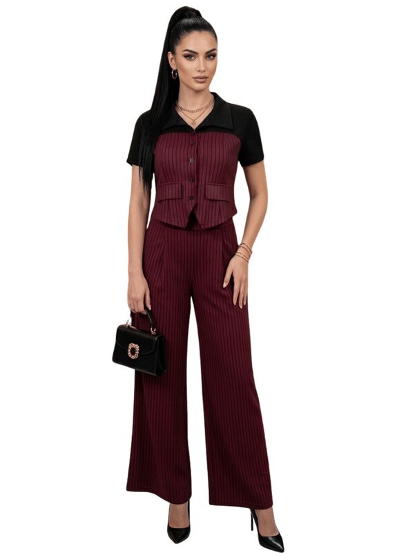 Conjunto Ejecutivo 2 Piezas Pantalon Recto Y Bl... image number null