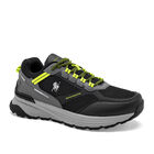 American Polo Tenis urbano para hombre negro gris