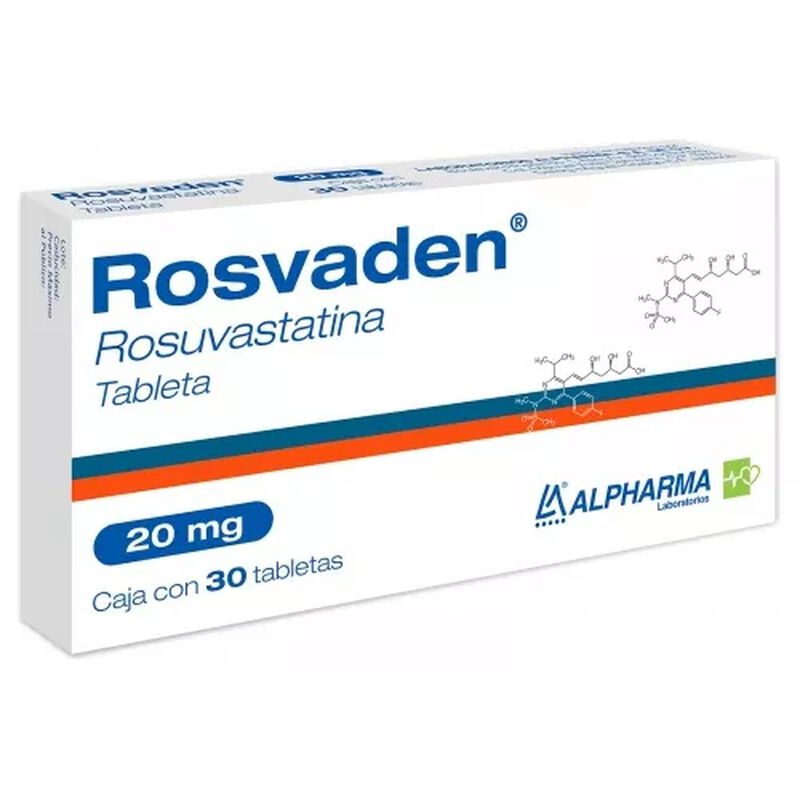 Rosvaden 30 Tabletas 20mg image number null