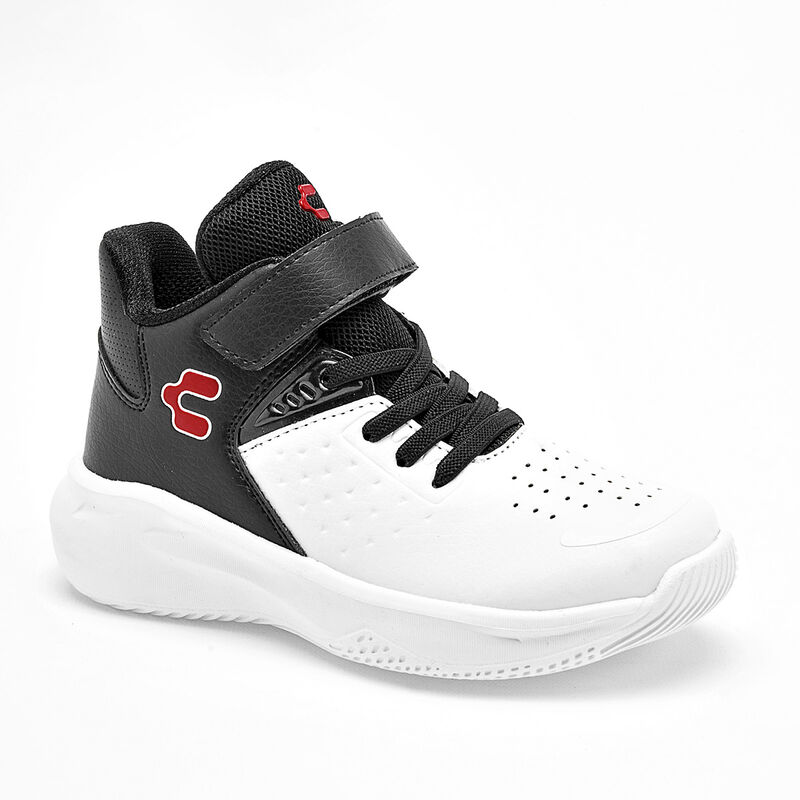 Charly tenis para ni&ntilde;o  blanco negro cod 139676... image number null