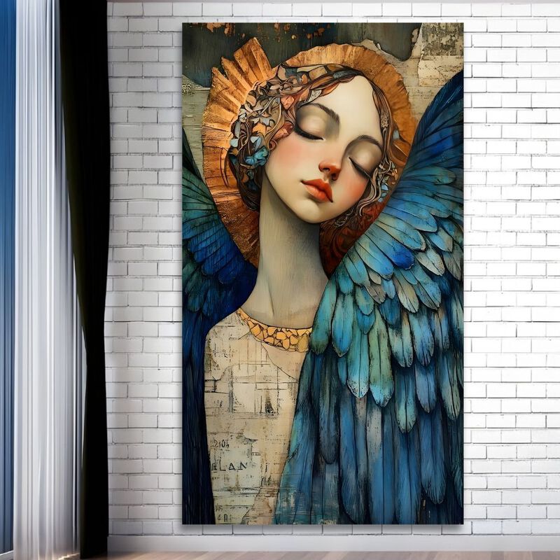 Cuadro Decorativo Religioso 90x122cm &Aacute;rcangel image number null