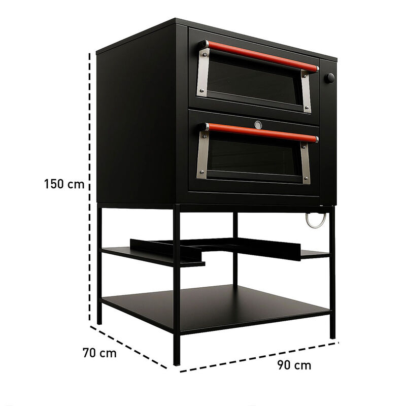 Horno Para Pan A Gas Lp Con 4 Charolas, 300 &deg;c,... image number null