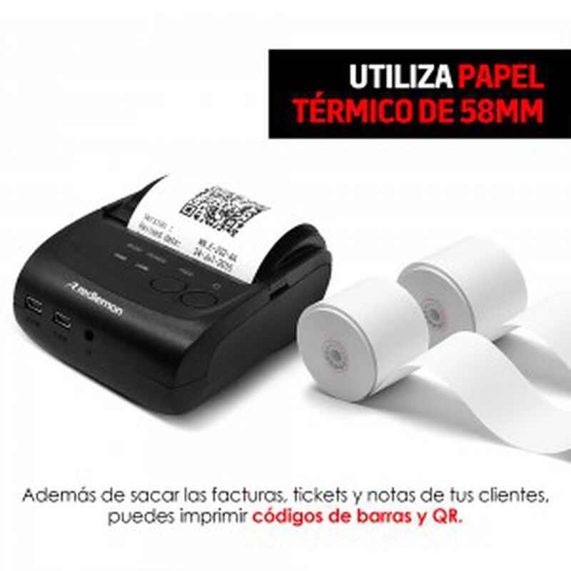Mini Impresora Térmica image number null