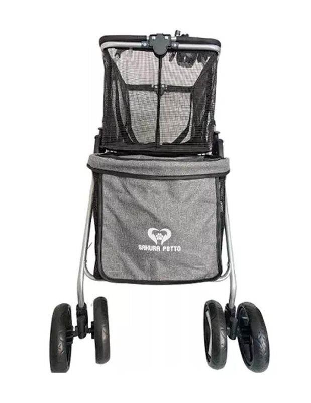 Carriola Est&aacute;ndar Para Perro Y Gato Elego image number null