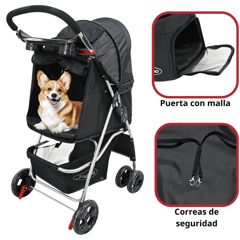 Carriola para Mascotas Cochecito para Perros y ... image number null