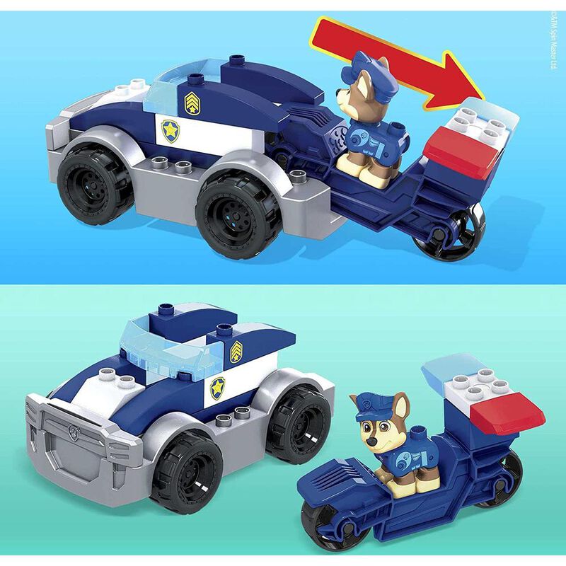 Mega Bloks PAW Patrol Auto de Polic&iacute;a de Chase image number null