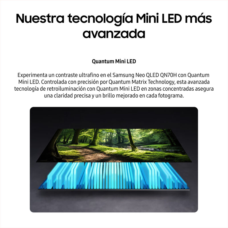 Pantalla Samsung 65" Neo Qled Qn70h 4k Smart Tv... image number null