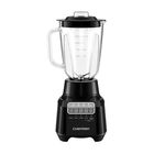 Licuadora Chefman Vaso de vidrio 3 Vel. 1.5 Lts 400 W Negra