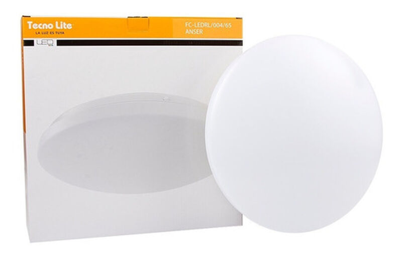 Lampara  Led Sobreponer Techo Blanco 16w Luz Di... image number null