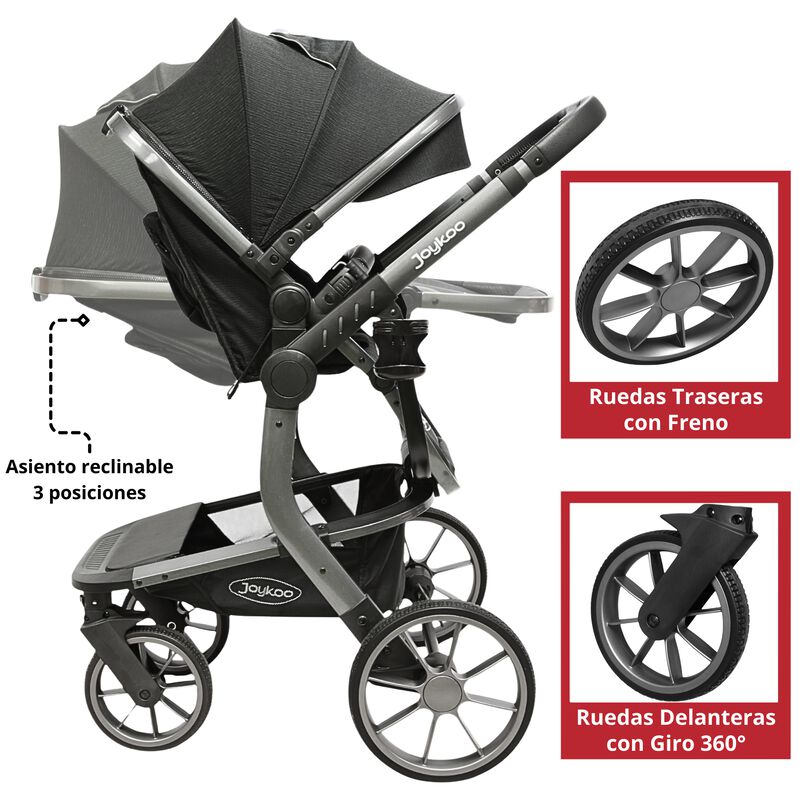 Carriola para Beb&eacute; Asiento Reversible Bambineto... image number null