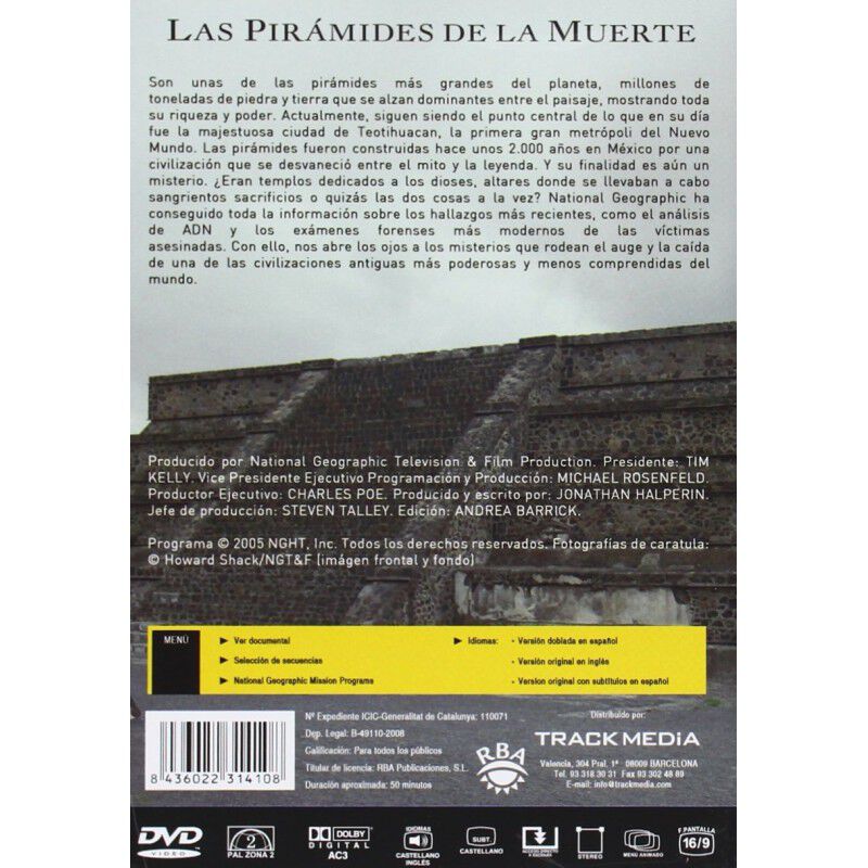 Las Pir&aacute;mides De La Muerte (national Geographic... image number null