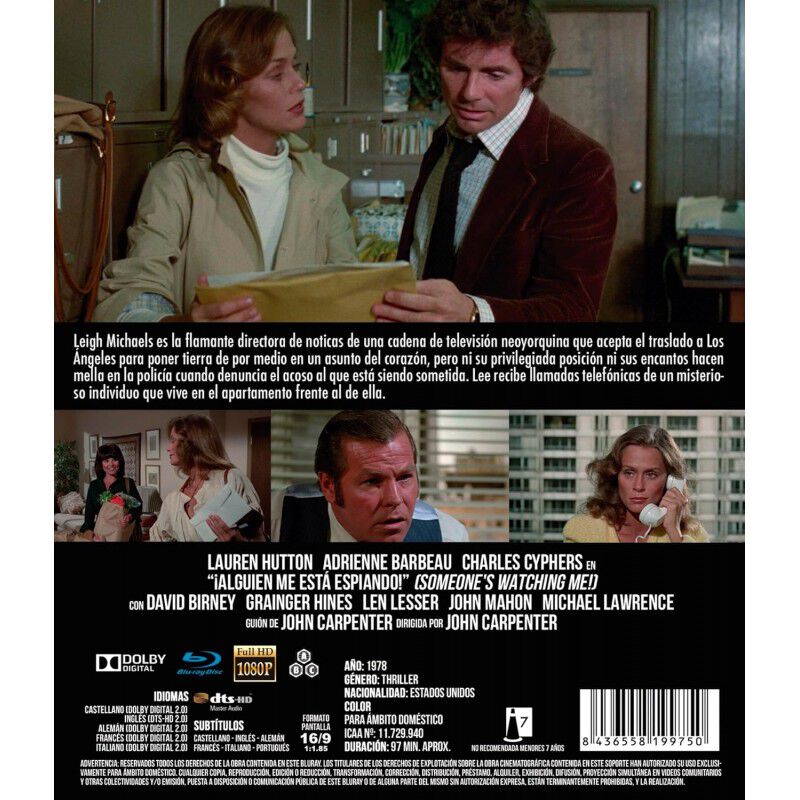 Alguien Me Est&aacute; Espiando [blu-ray] (1978) Someo... image number null
