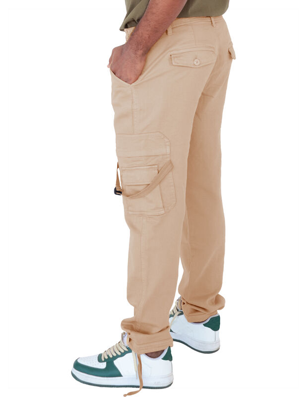 Pantal&oacute;n Caballero Tipo Cargo Camel Roosevelt C... image number null