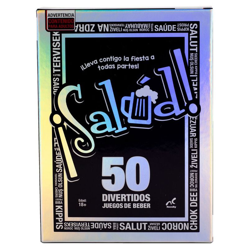 Juego de Mesa para Fiestas &iexcl;Salud! 50 Juegos de... image number null