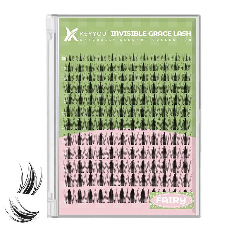 Extensi&oacute;n De Pesta&ntilde;as Keyyou Fairy Lash Cluster... image number null