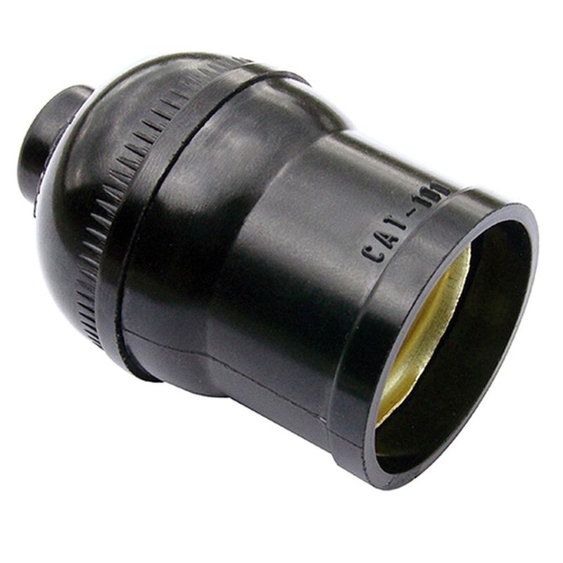 Portal&aacute;mpara de baquelita con rosca image number null