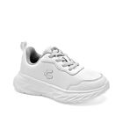 Charly Tenis deportivo para ni&ntilde;o blanco, importado, hasta agotar existencia, agujeta elastica