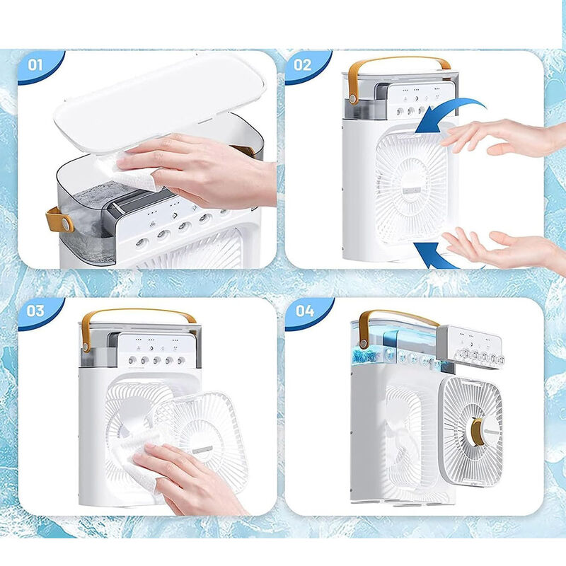 Ventilador Humidificador de 3 velocidades image number null