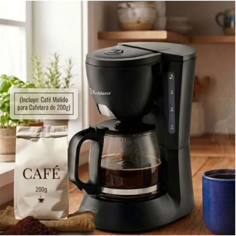 Combo Cafetera Ckm-204 Koblenz 4 Tazas + Caf&eacute; M... image number null