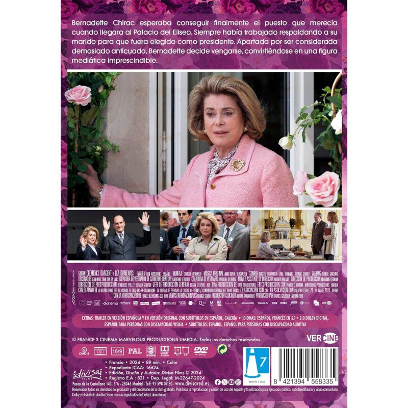 La Mujer del Presidente [DVD] (2023) Bernadette image number null