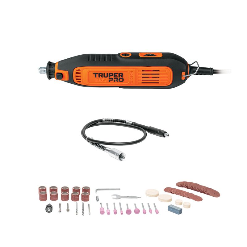 Herramienta Rotativa Truper Pro Moto-a3 Con 97 ... image number null