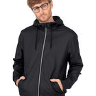 Chamarra Caballero Afelpada Capucha Negro Roosevelt A318