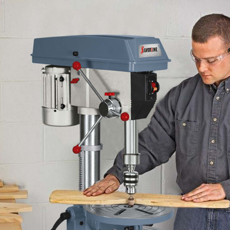 Taladro de Banco Silverline  3.4HP 16 Velocidad... image number null