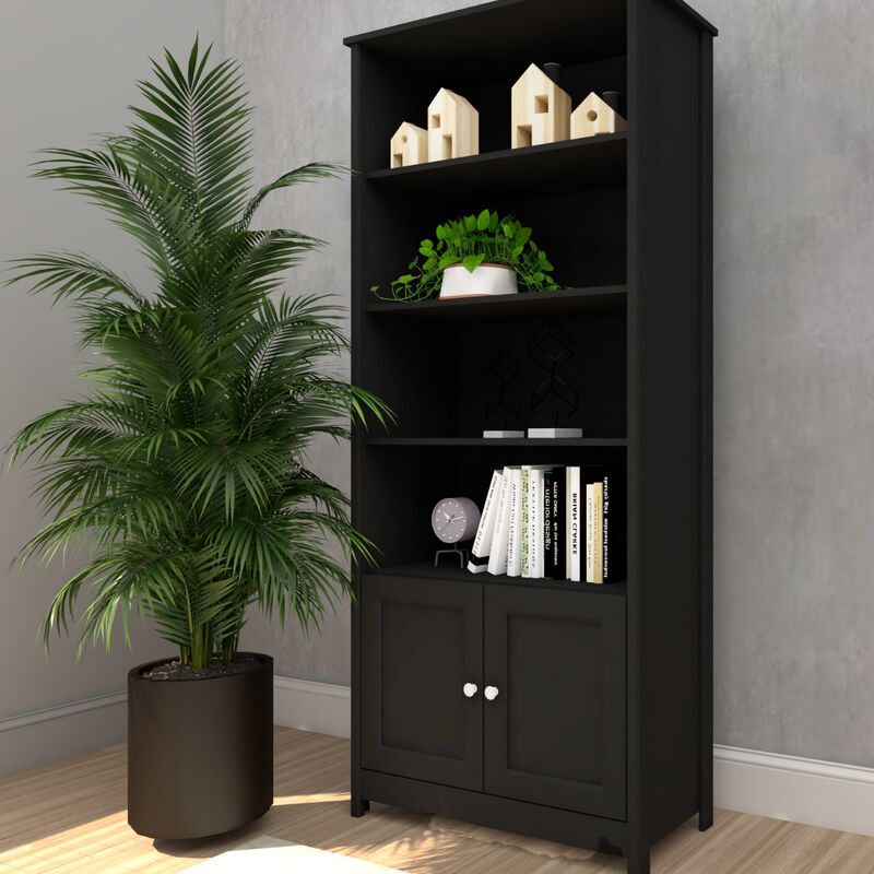 Librero Bertolini E958 Negro image number null