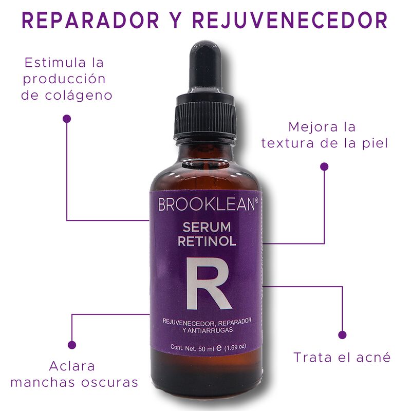 KIT X 3 SERUM RETINOL BROOKLEAN image number null