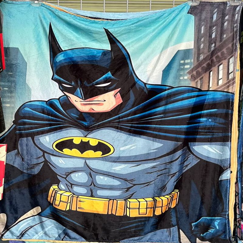Exclusiva! Cobija Frazada Ultra Suave Batman image number null
