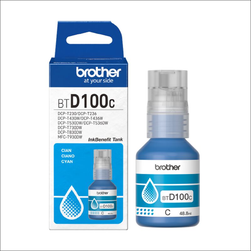 Kit de 5 Tintas Brother BTD100 image number null
