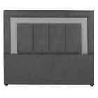 Cabecera Queen Size Dicasa Bora Gris Rivoli