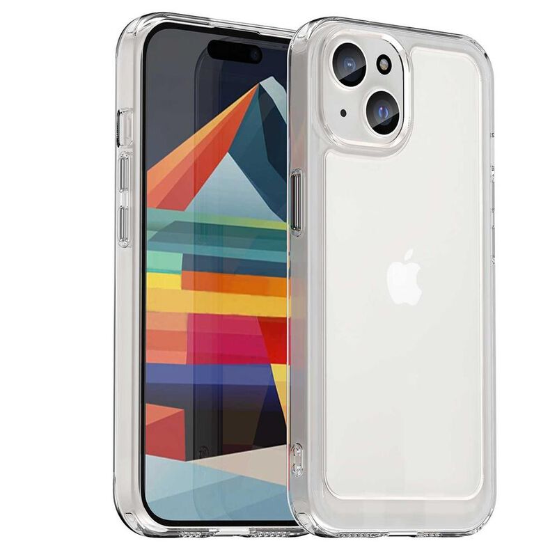 Funda TEKKU TPU Rugged para iPhone 15 Transpare... image number null