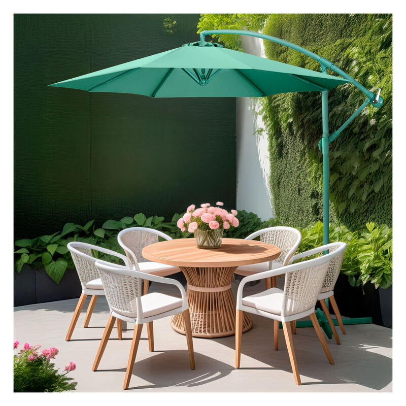 Sombrilla Full Color Menta Exterior Lujo 2.9m +... image number null