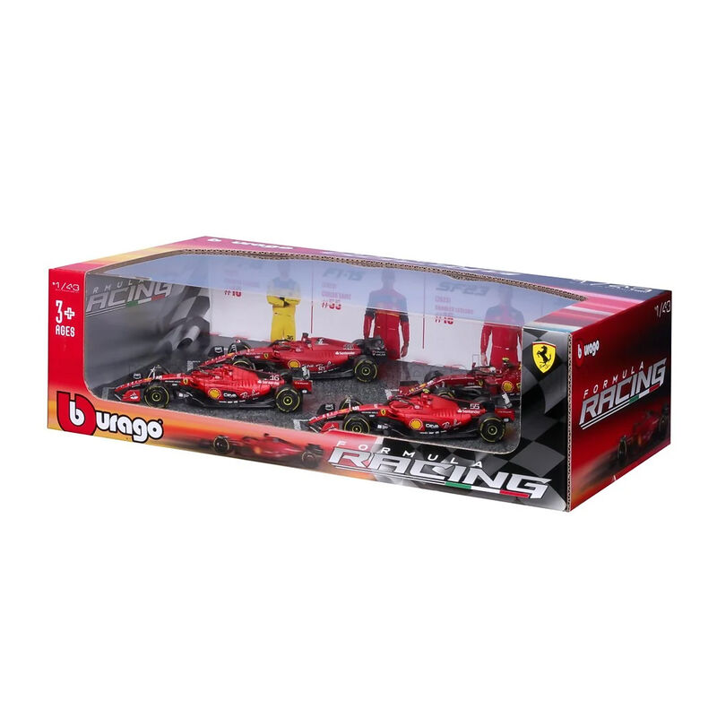Auto De Colecci&oacute;n Set Ferrari Racing 4pack Ital... image number null