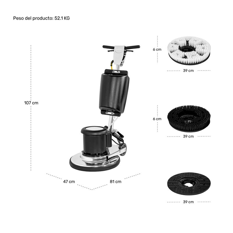 Pulidora Pisos Industrial Bailarina Abrillantad... image number null