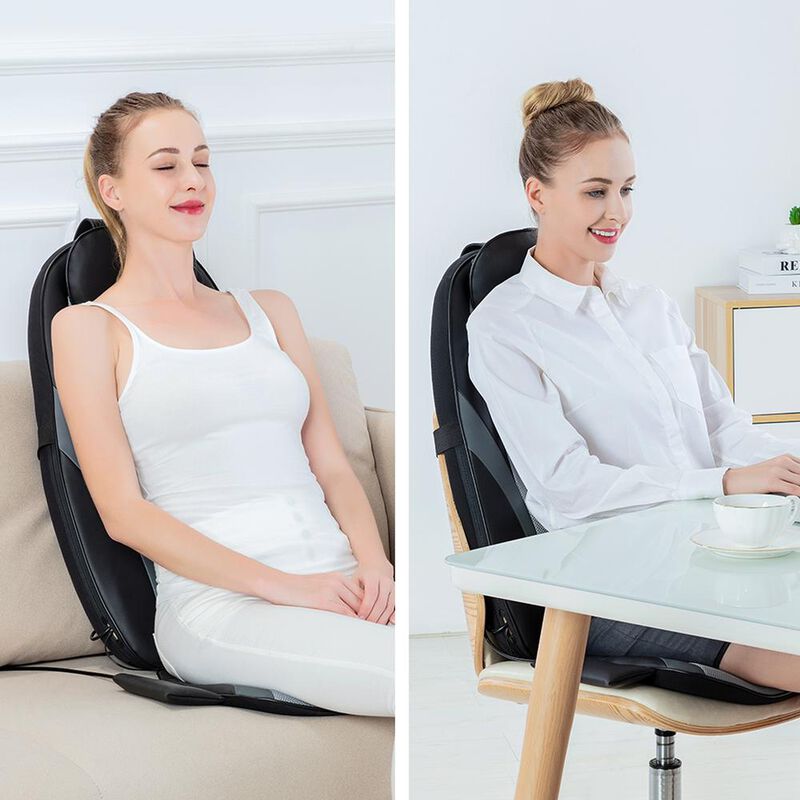 Asiento Masajeador de Espalda Shiatsu De 4 Nodo... image number null