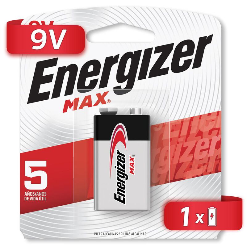Pila Energizer Max Alcalina 9v Cuadrada 522bp-1 image number null