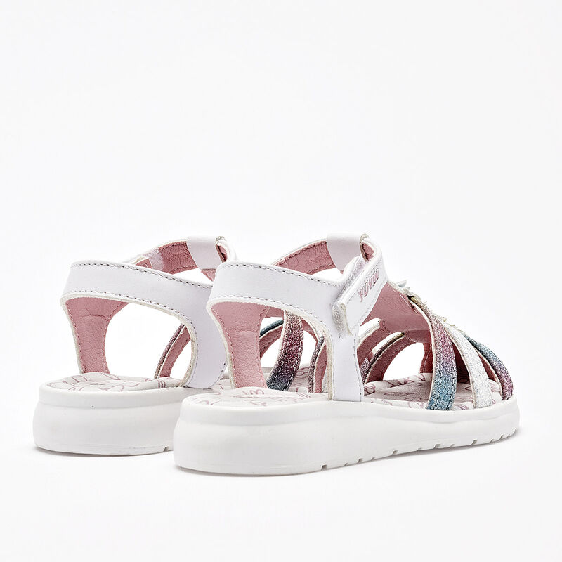Yuyin sandalia para ni&ntilde;a blanco multicolor cod ... image number null