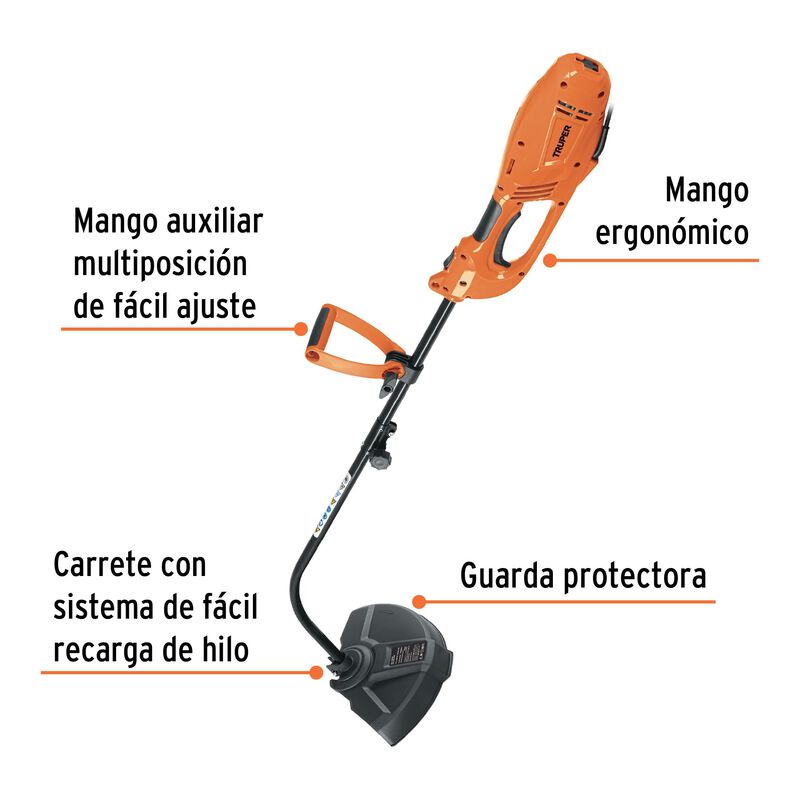 Desbrozadora Eléctrica 1000 W Mango 'D' 14' Cor... image number null