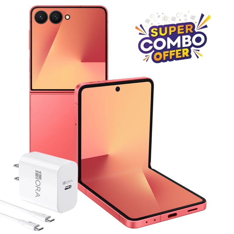 Galaxy Z Flip 7 512GB/12RAM Coral + Adaptador d... image number null