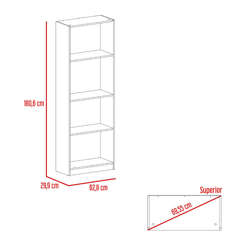 Biblioteca Home, Macadamia Y Blanco Duqueza, Co... image number null
