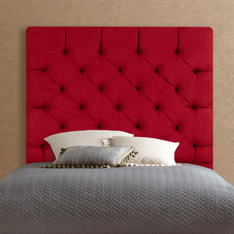 Cabecera Queen Size Dicasa Capri Rojo image number null