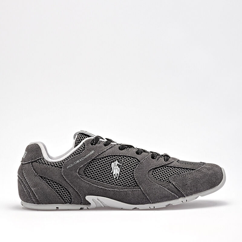 Polo exchange tenis para hombre gris cod 141380... image number null