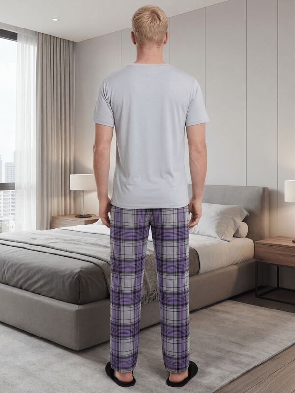Conjunto 2 Piezas Pijama Malabis Pij-0104 Gris ... image number null