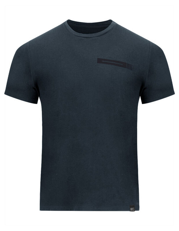 Playera Basica Hombre Cuello Redondo Gris Obscu... image number null