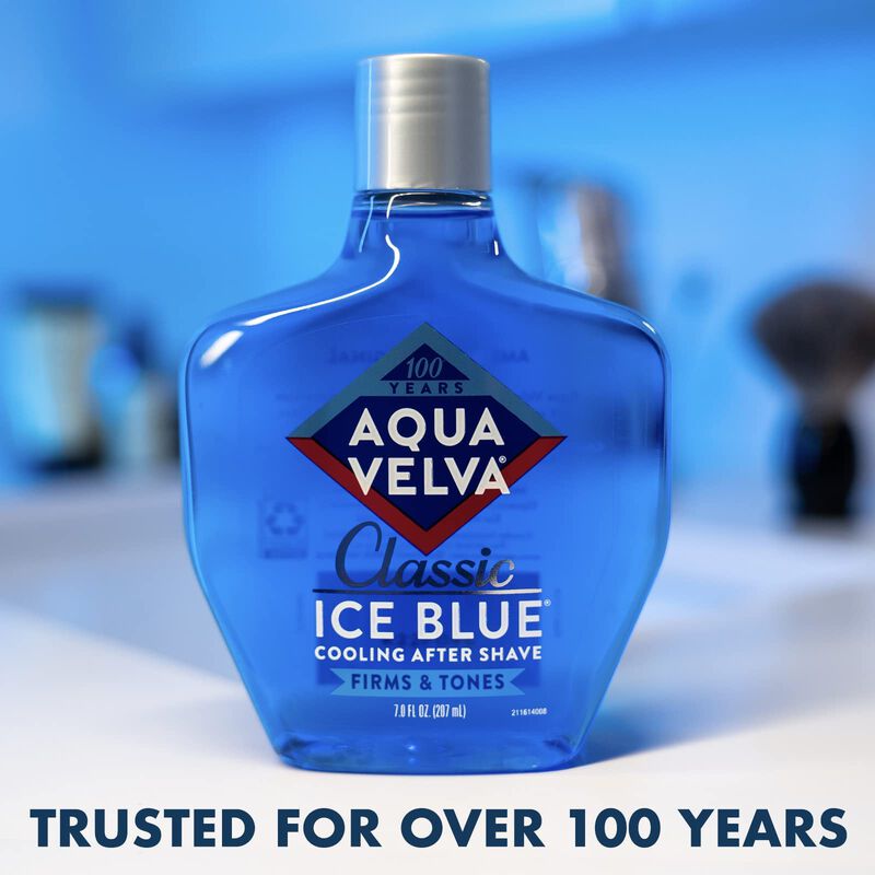 After Shave Aqua Velva Classic Ice Blue 100 Ml ... image number null