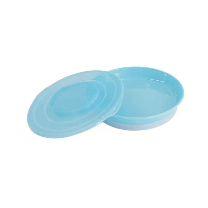 Plato 6+m Twistshake Azul Pastel image number null